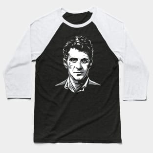 Ludwig Wittgenstein monochromatic Baseball T-Shirt